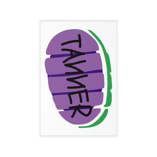 "TANNER" Name Floorstep Vinyl Sticker Buzz