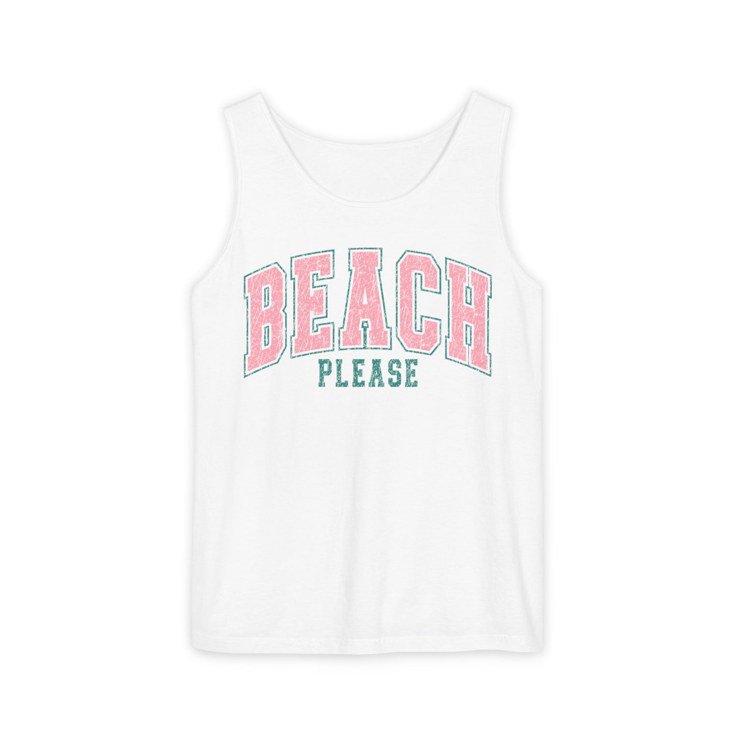 Beach Please Tank - Comfort Colors