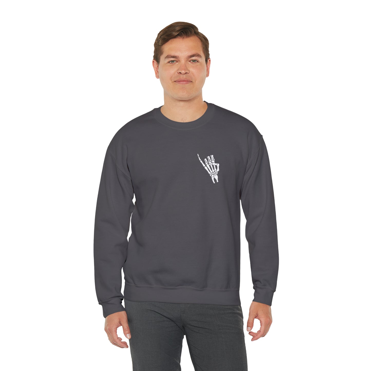 Skelly Stingers Up and Rockwall Back Sweater