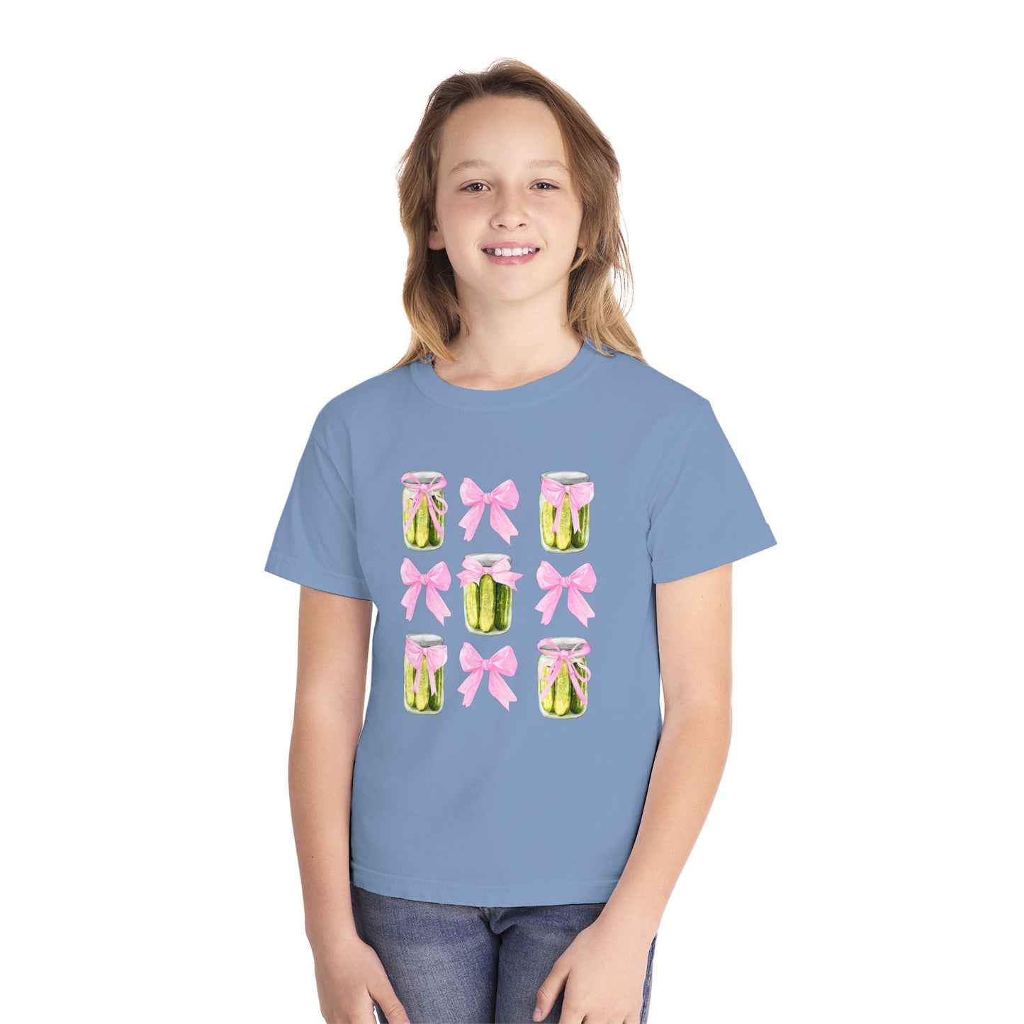 Pickles & Bows Youth Comfort Colors Tee