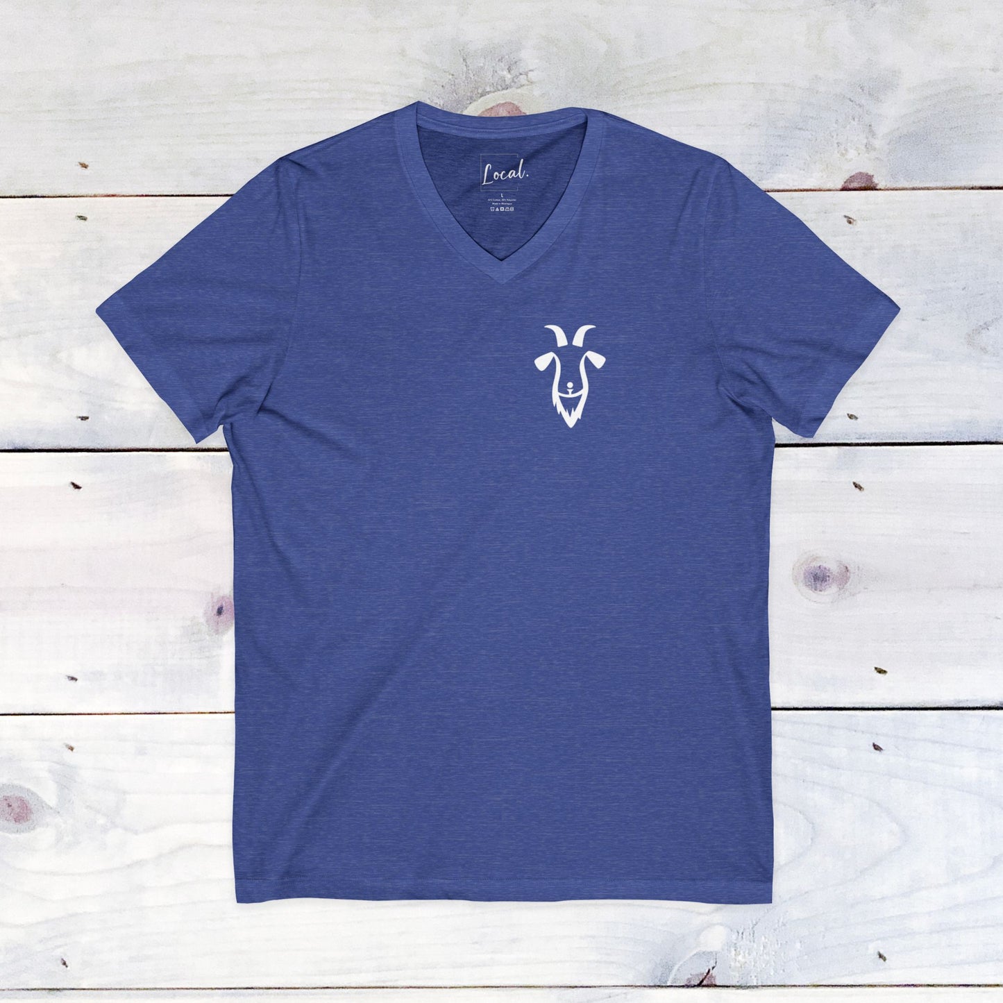 Goats Baseball Unisex V-Neck Tee
