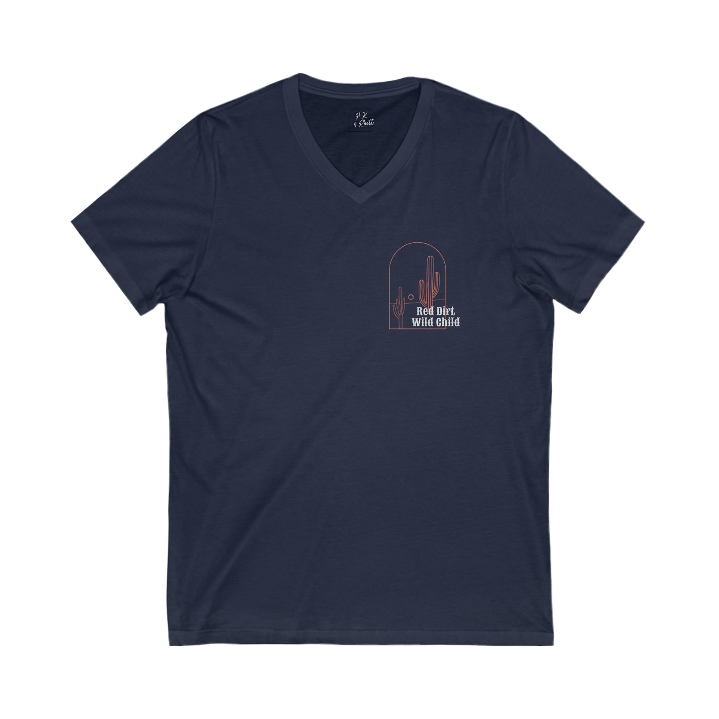 Red Dirt Wild Child V Neck
