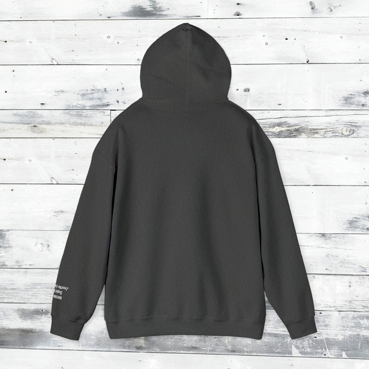GRINCH HOODIE - LOATHE ENTIRELY QUOTE LEFT CUFF
