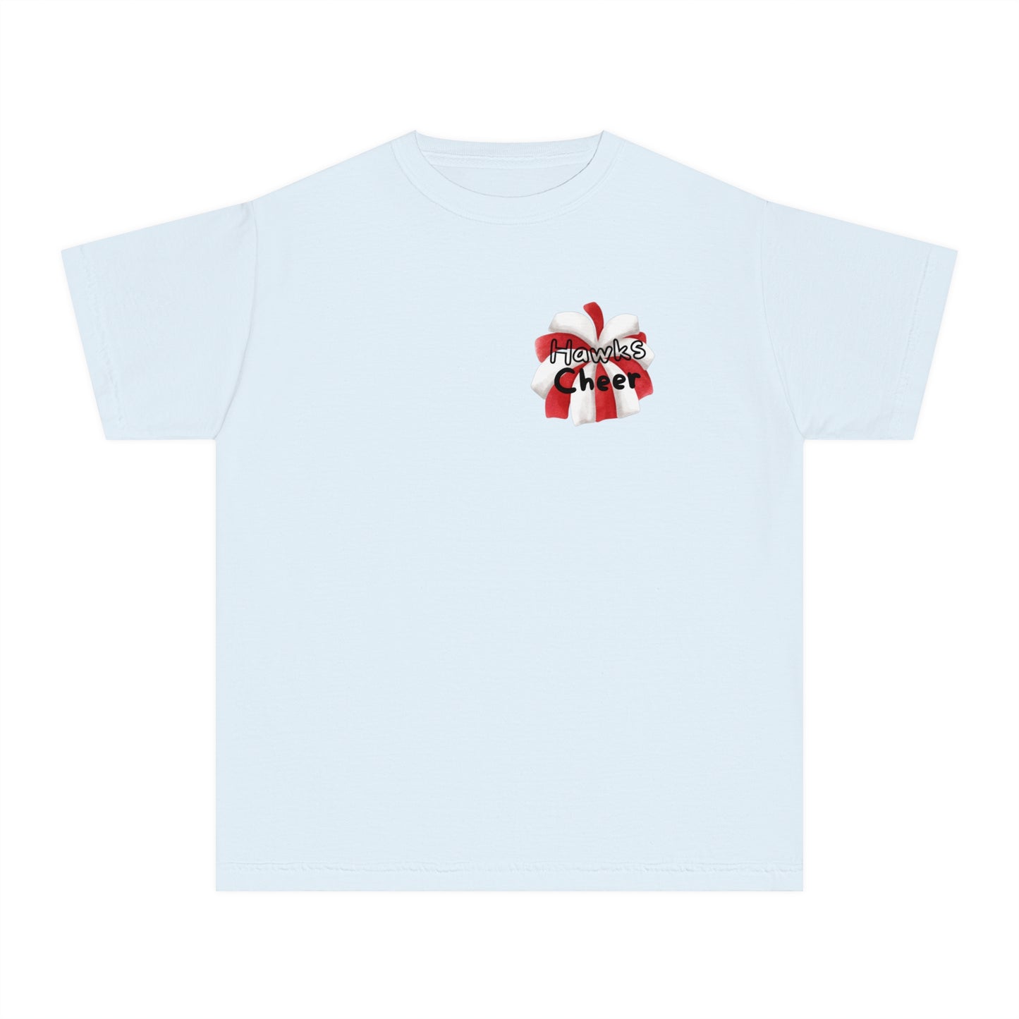 Youth Fun Hawks Cheer Tee