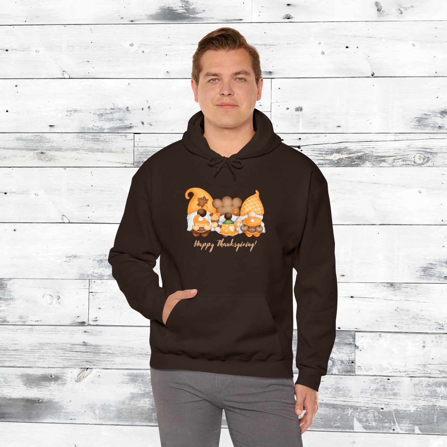 Gnome Happy Thanksgiving Hoodie