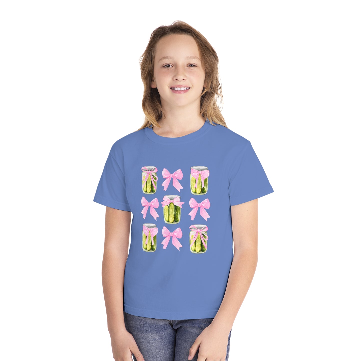 Pickles & Bows Youth Comfort Colors Tee