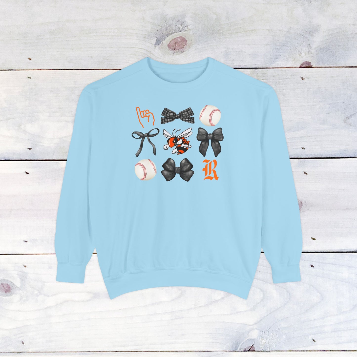 The GRID Rockwall Baseball Comfort Colors Sweater