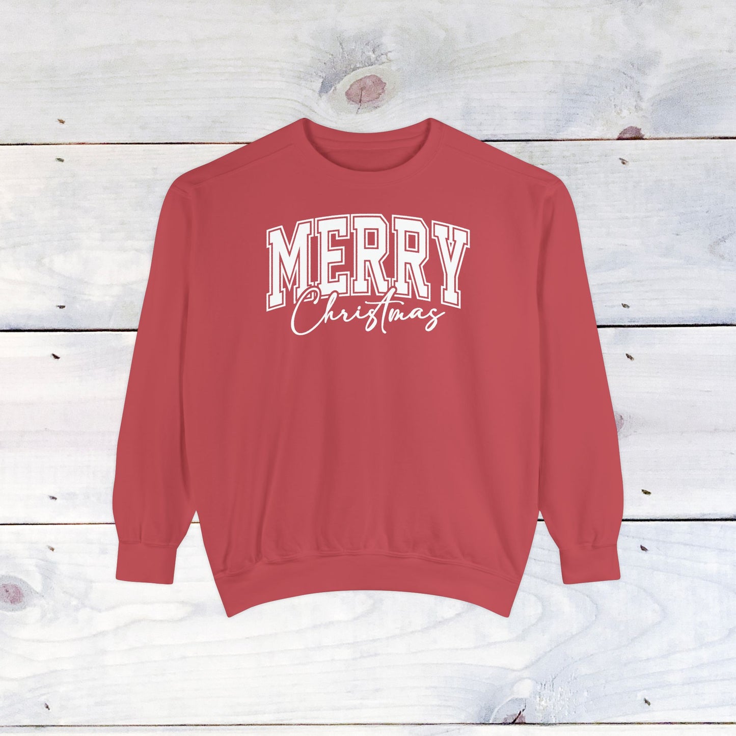 Merry Christmas Comfort Colors Sweater