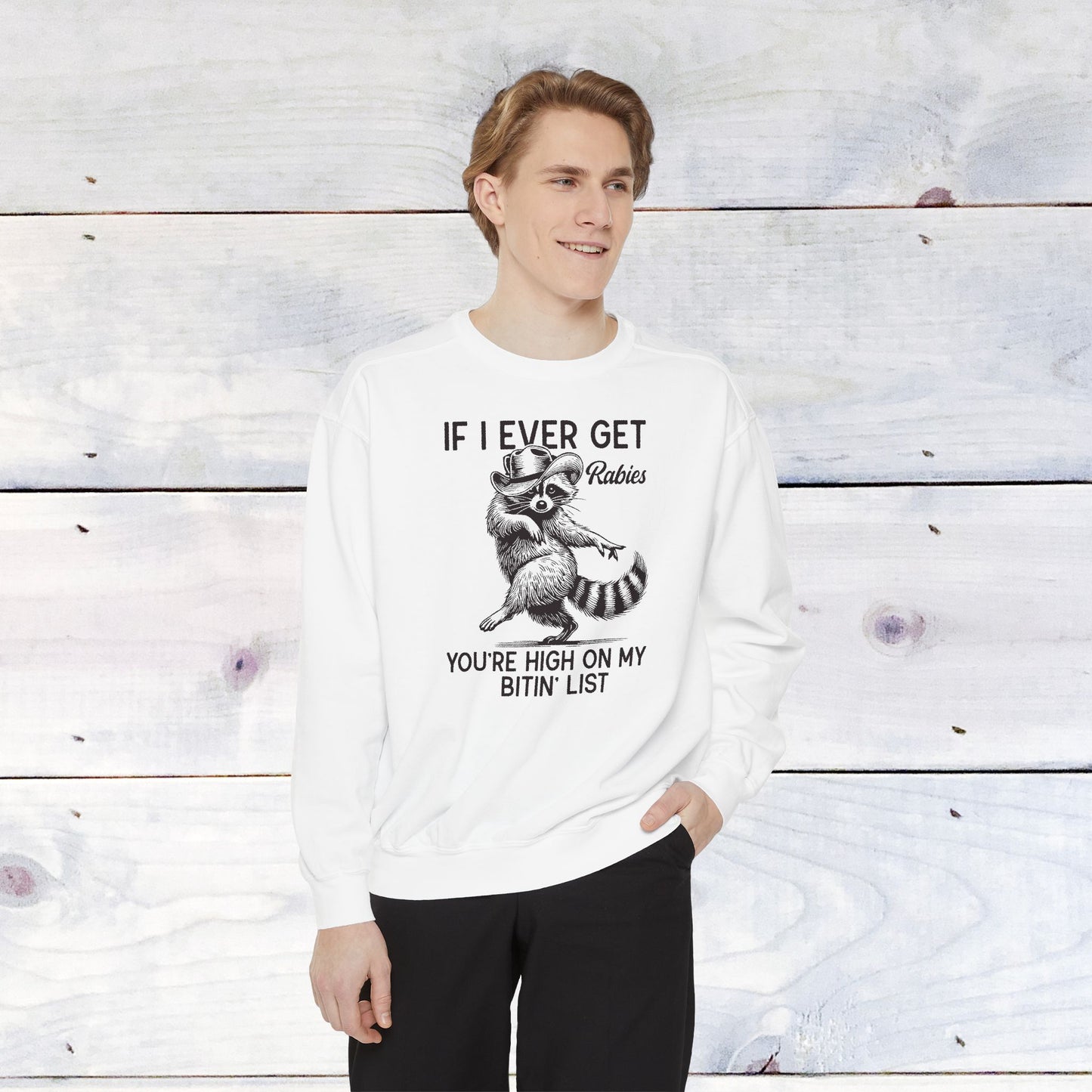 High on My Bitin' List Comfort Colors Sweater