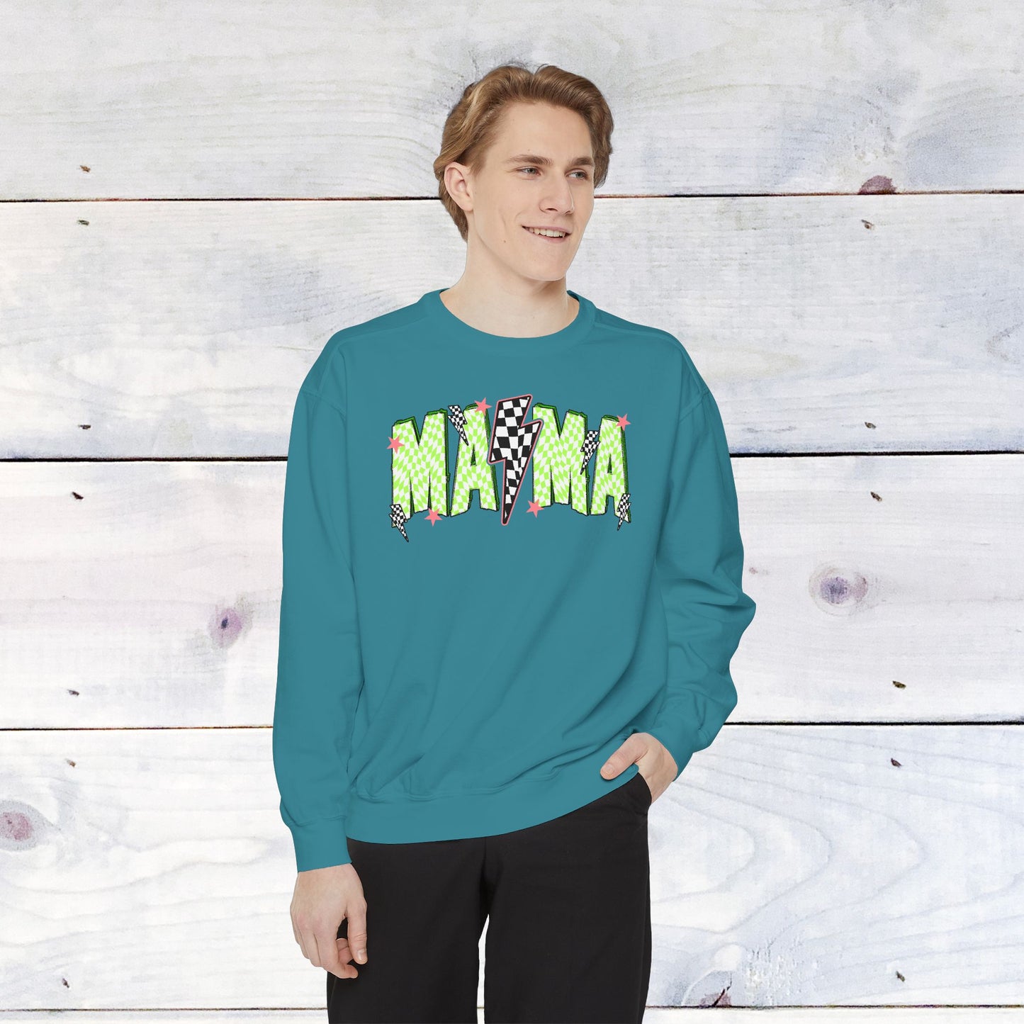 Neon Mama Bolt Comfort Colors Sweater
