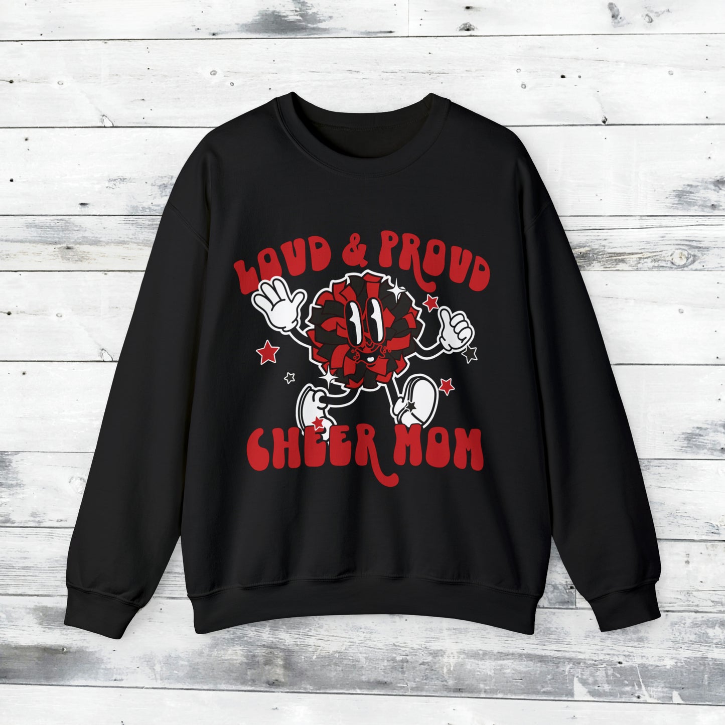 Loud & Proud Cheer Mom Sweater