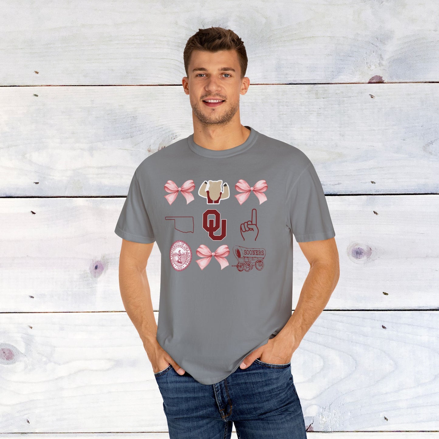 Oklahoma Sooners Bow Comfort Colors