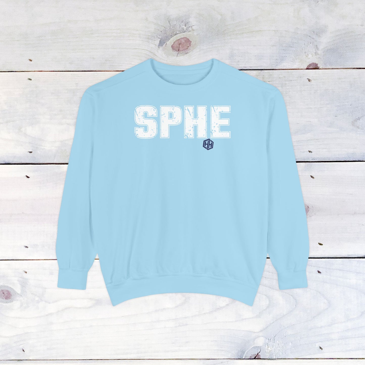 SPHE Deep in the Heart Back Comfort Colors Sweater