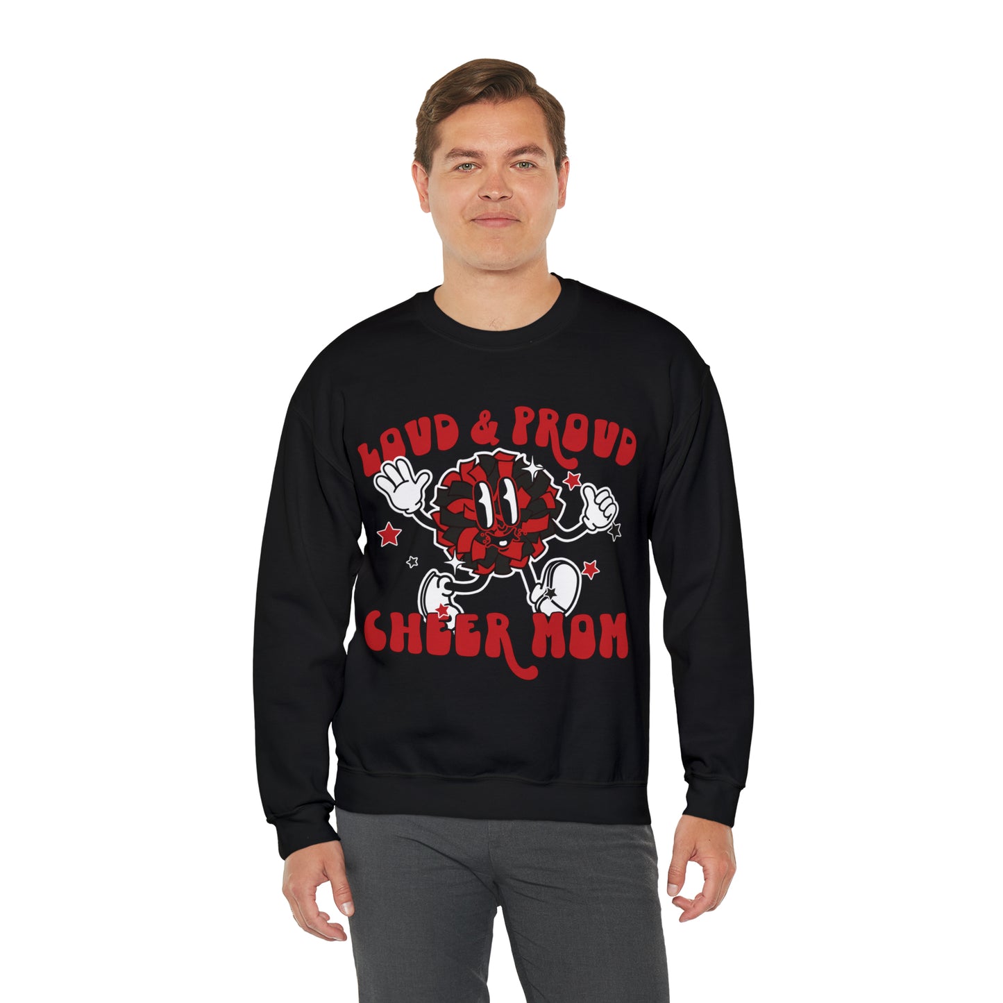 Loud & Proud Cheer Mom Sweater