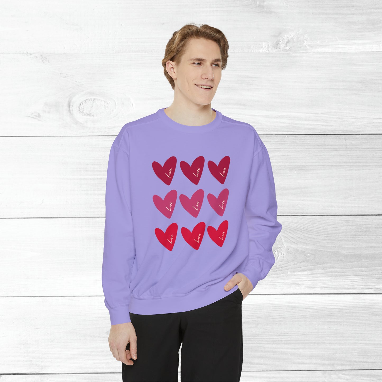 love love love comfort colors sweater