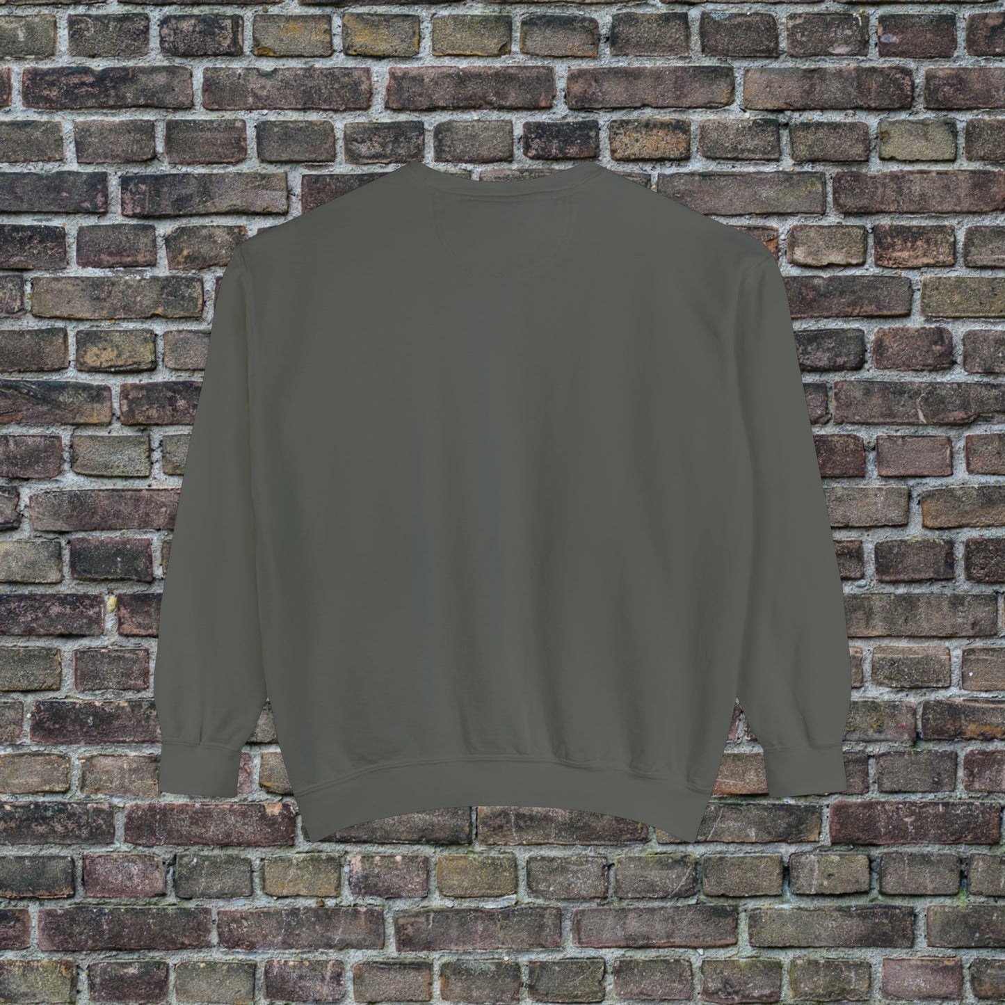 Game Day Comfort Colors Sweater - Brown Text