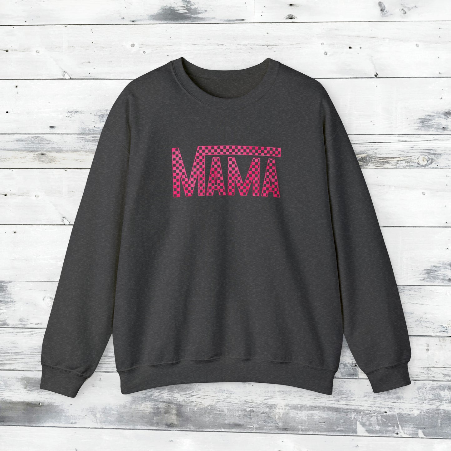 Pink Mama Checkered Sweater
