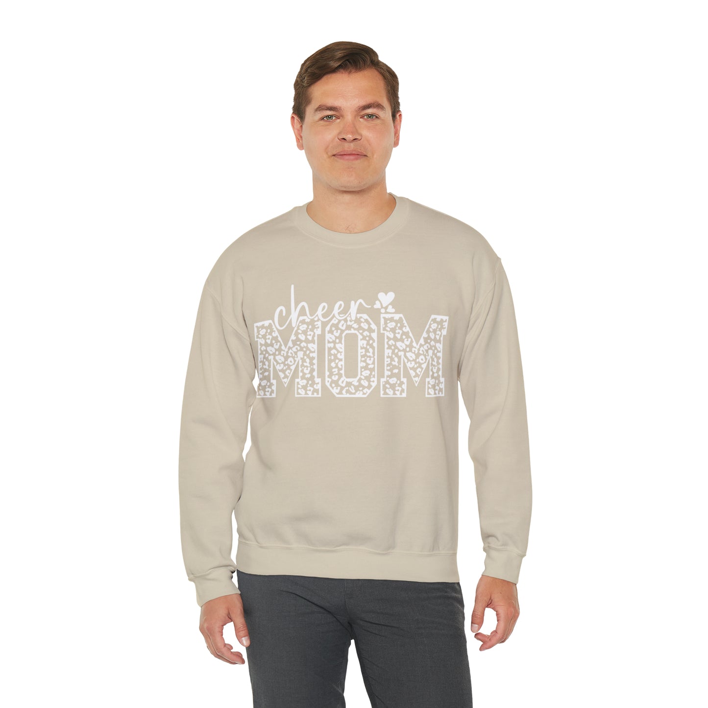 Cheetah Cheer Mom Sweater