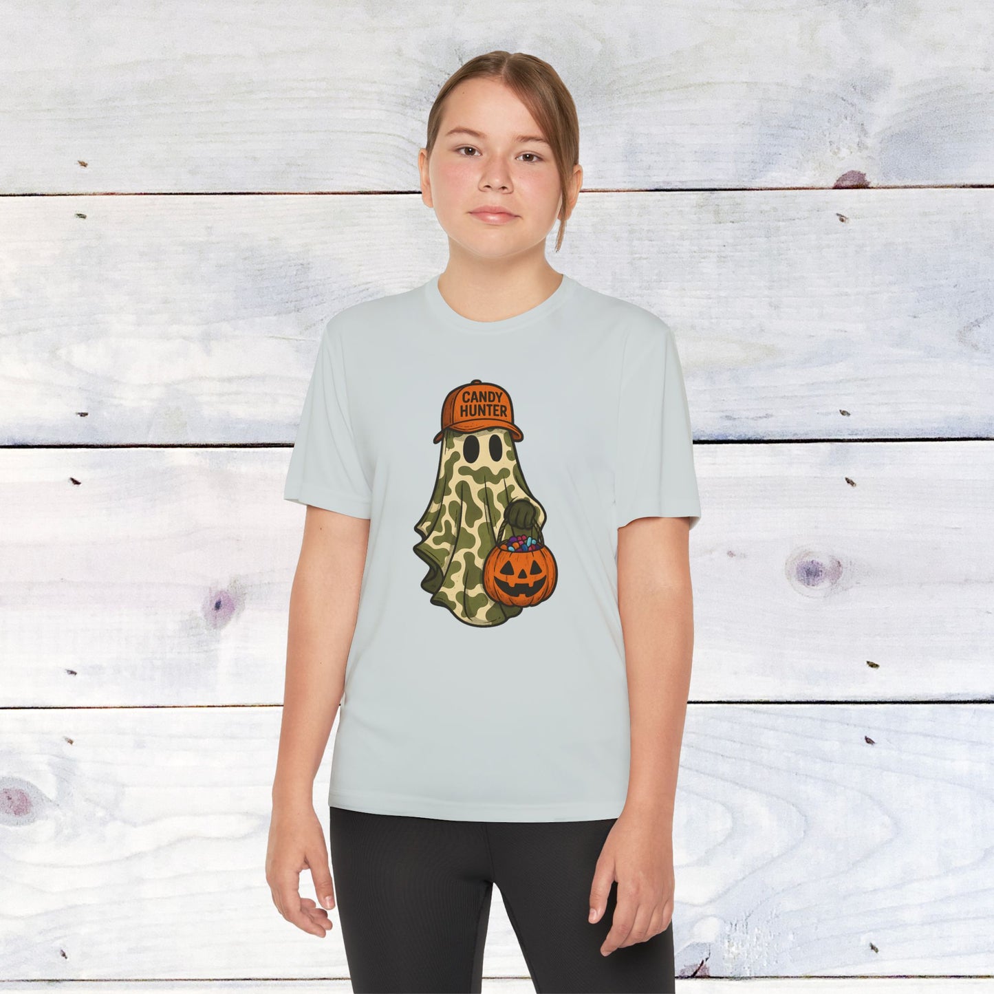 Candy Hunter Youth Sport-Tek Shirt