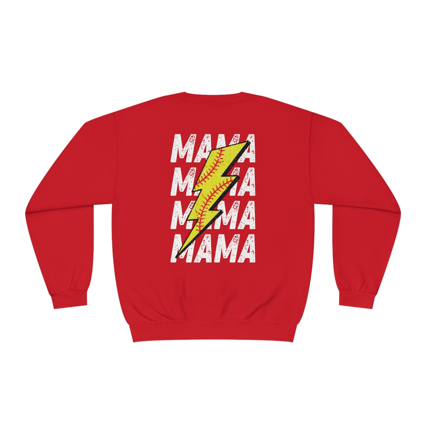 Softball Mama Sweater - White Text