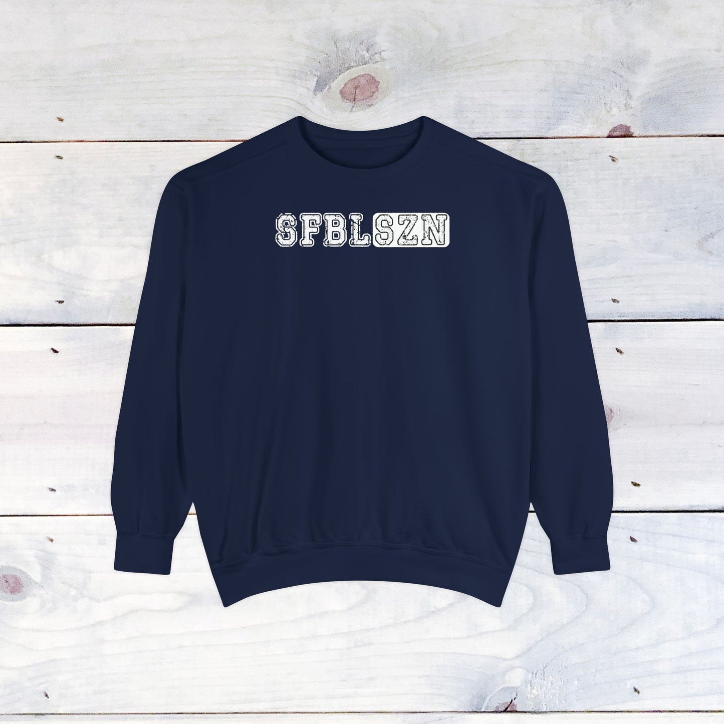 Softball Season Custom Comfort Colors Sweater