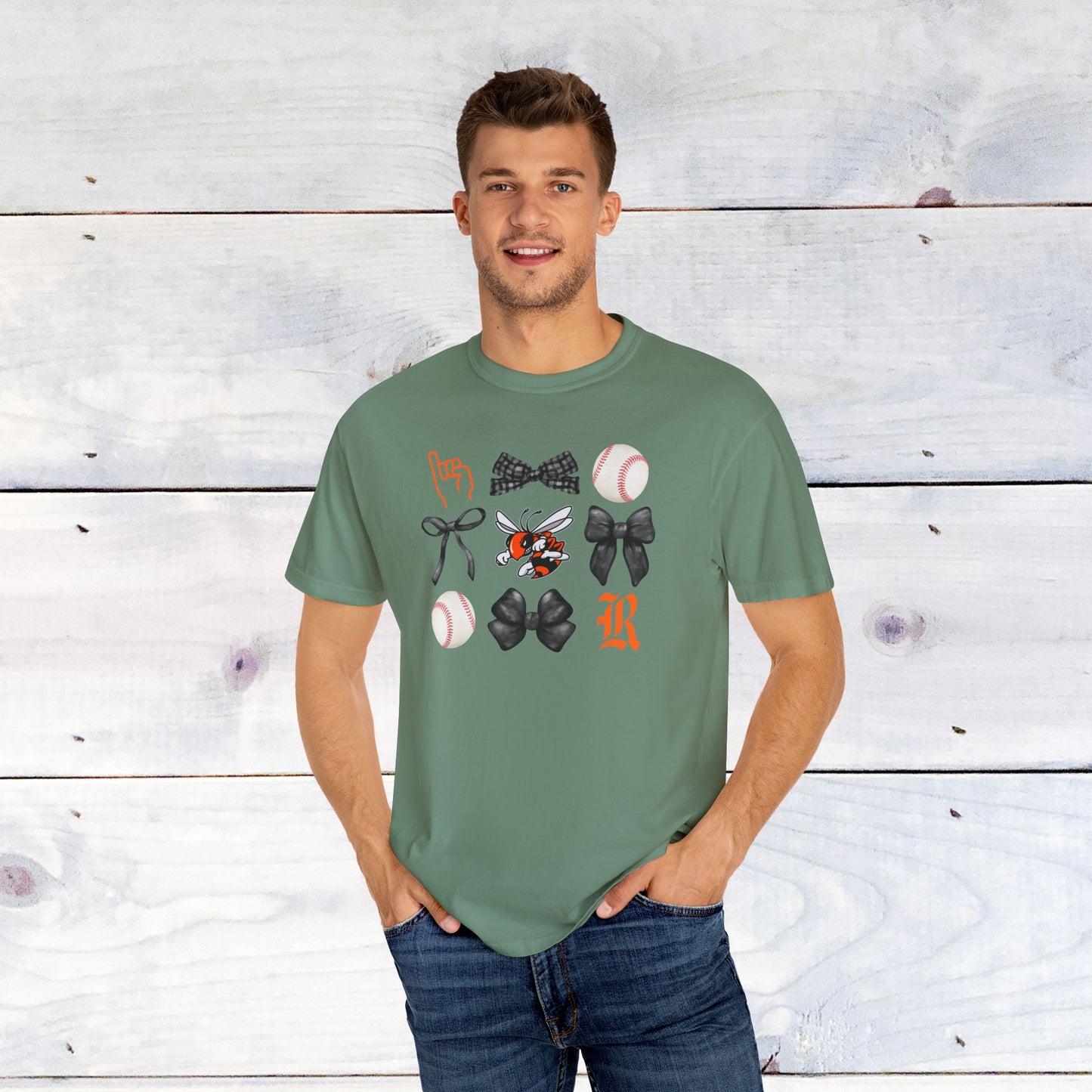 Rockwall Baseball Grid Comfort Colors T