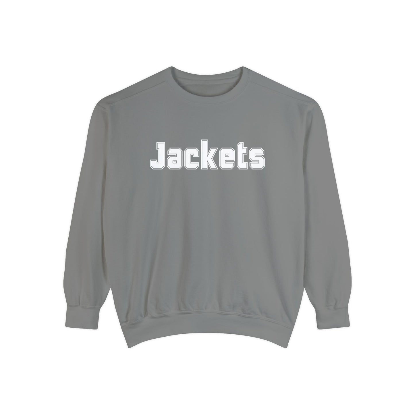 Jackets Varsity White Unisex Garment-Dyed Sweatshirt