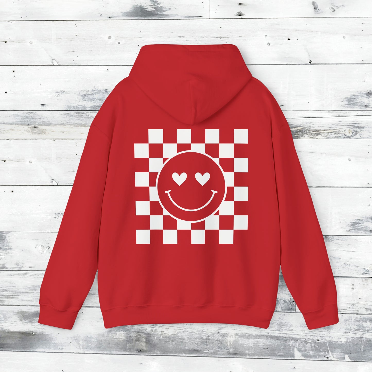 Valentines Check Hoodie