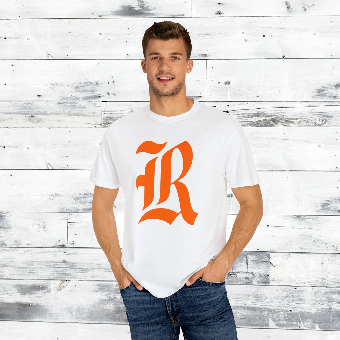 The Original Rockwall R Orange - Comfort Colors T