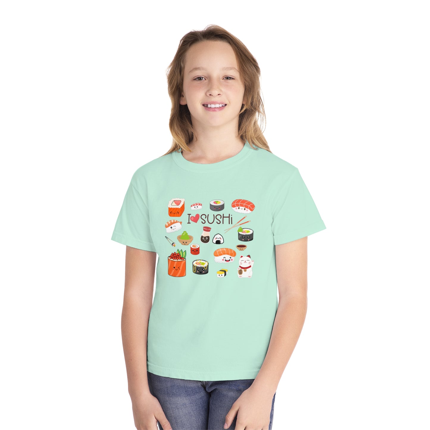 I love sushi - youth comfort colors