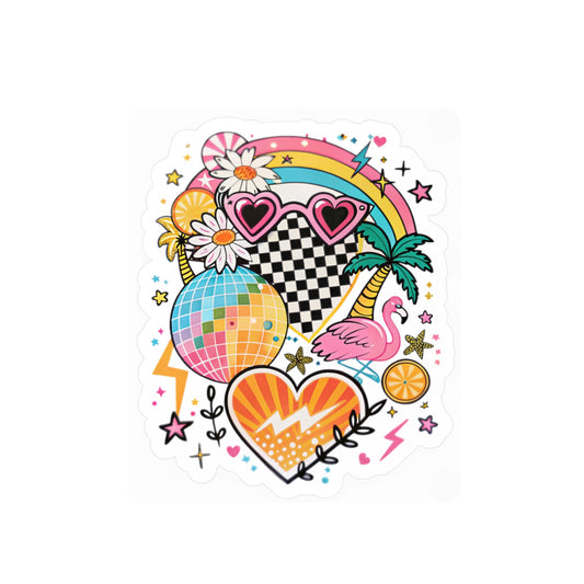 Funky Vinyl Sticker