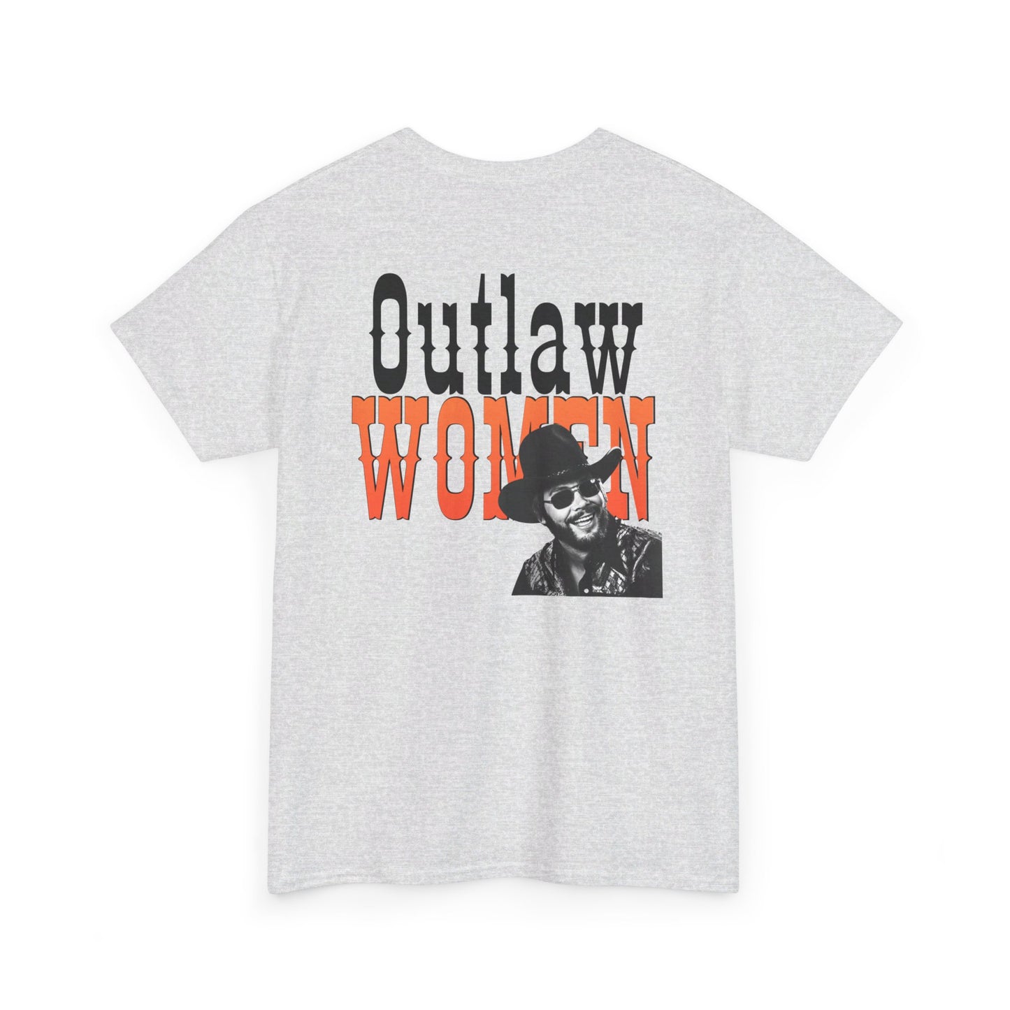 Hank Outlaw Women Unisex Cotton Tee