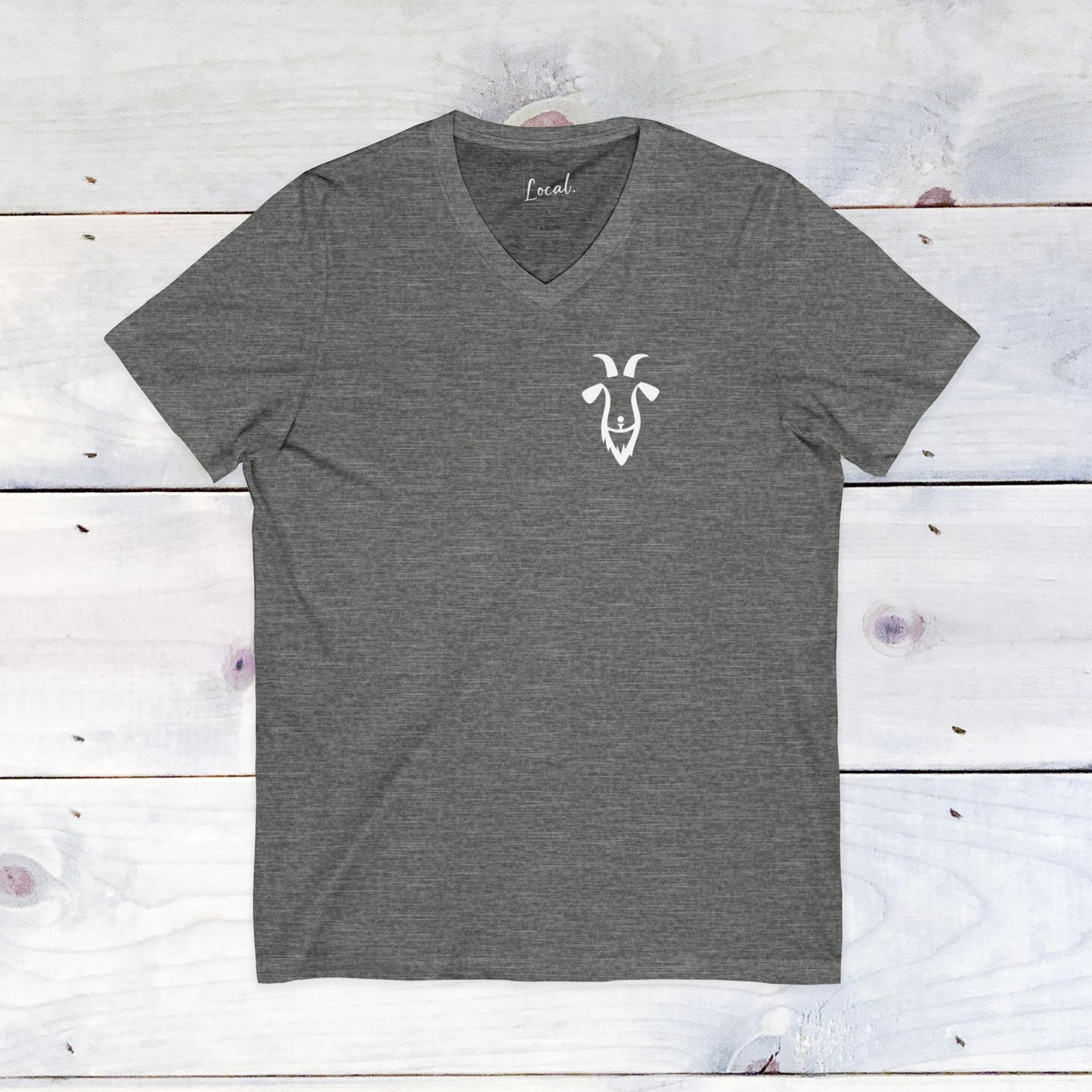 Goats Baseball Unisex V-Neck Tee