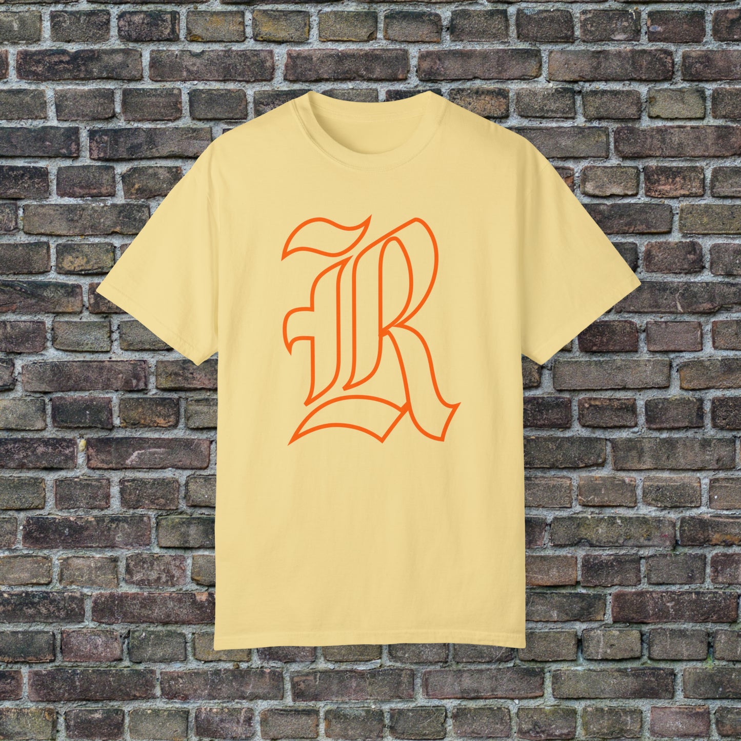 The Original Rockwall R Outline - Comfort Colors T