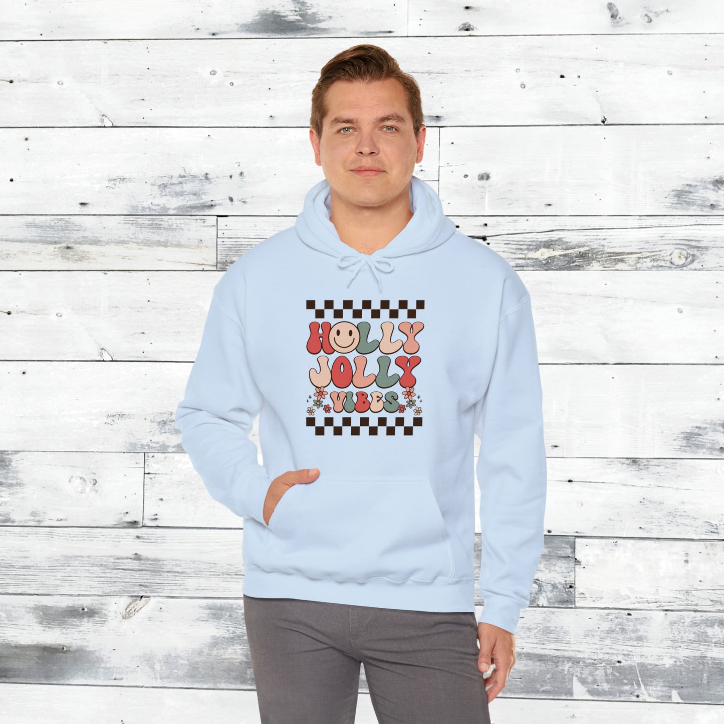 Holly Jolly Vibes Hoodie