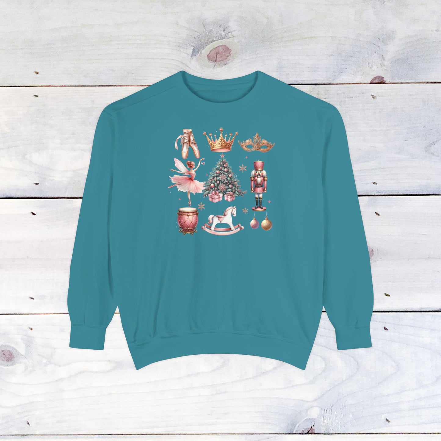 The Nutcracker Grid Comfort Colors Sweater
