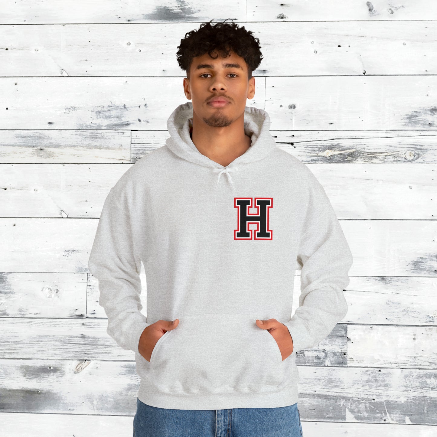 Heath Hawks - Southside Strong back Hoodie