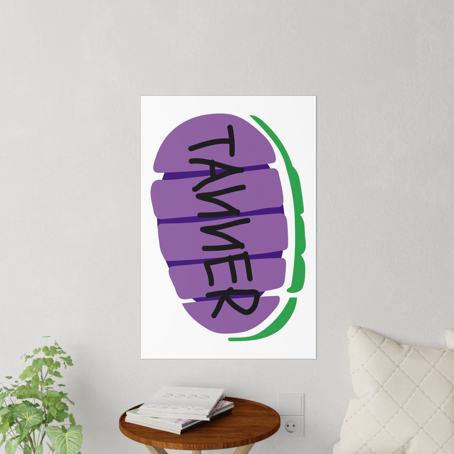 "TANNER" Name Floorstep Vinyl Sticker Buzz