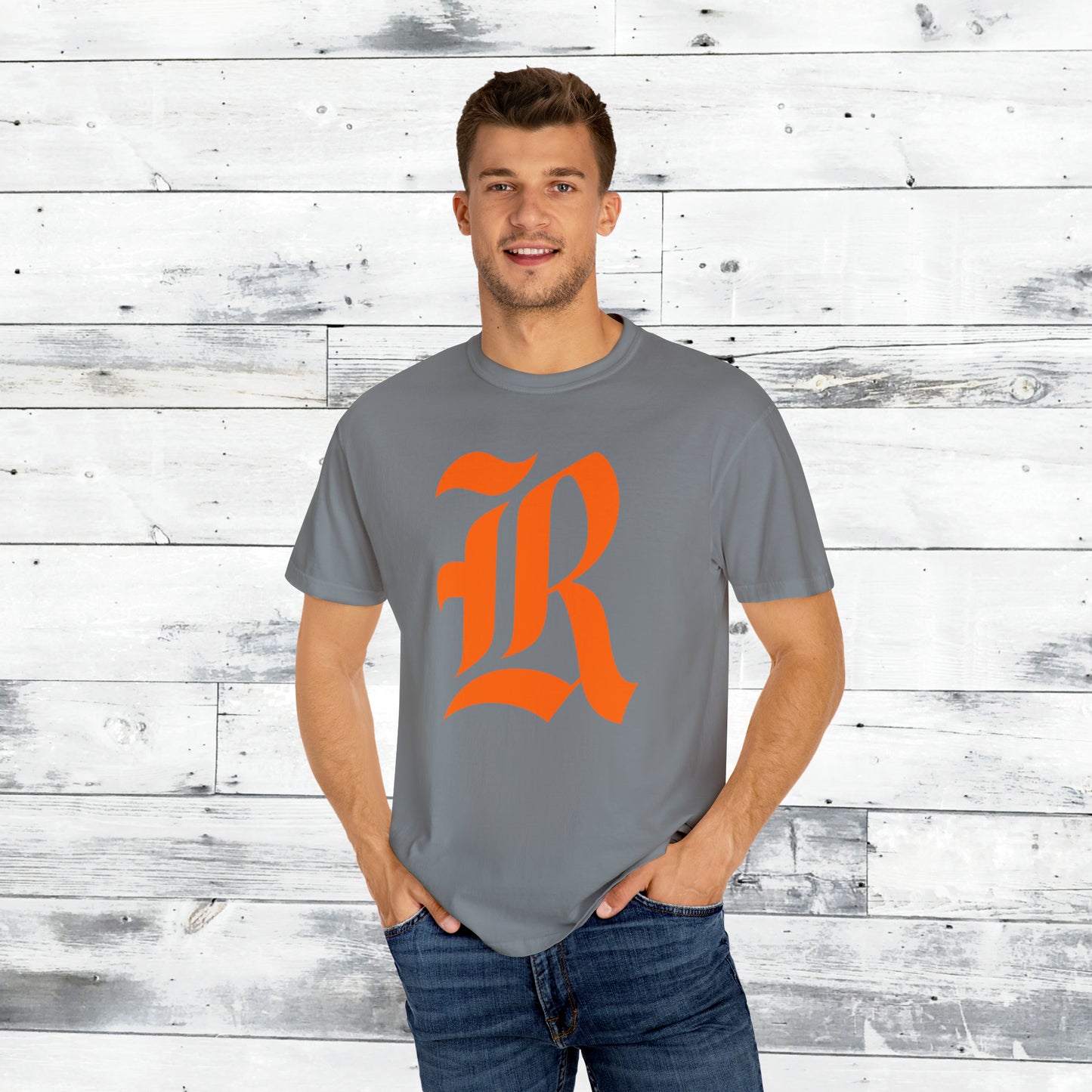 The Original Rockwall R Orange - Comfort Colors T