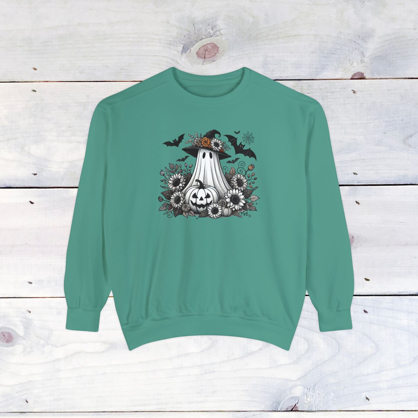 Groovy Ghost Comfort Colors Sweater