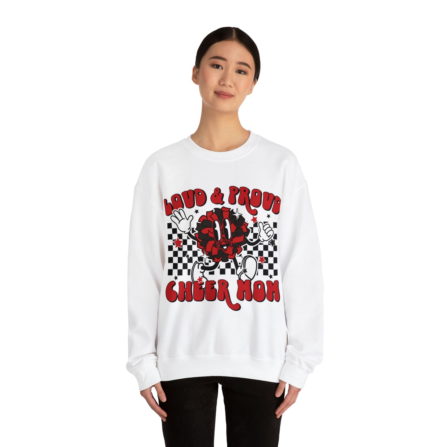 Loud & Proud Cheer Mom Sweater