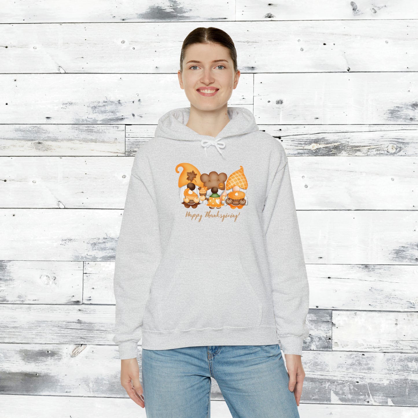 Gnome Happy Thanksgiving Hoodie