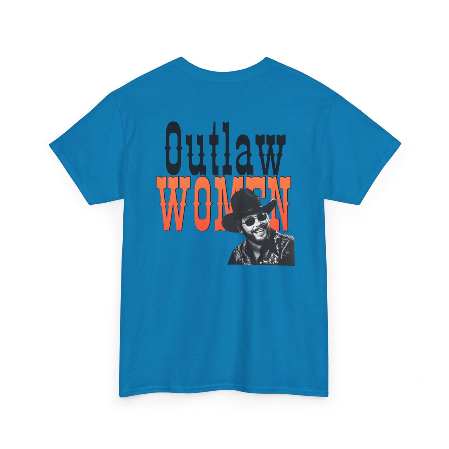 Hank Outlaw Women Unisex Cotton Tee