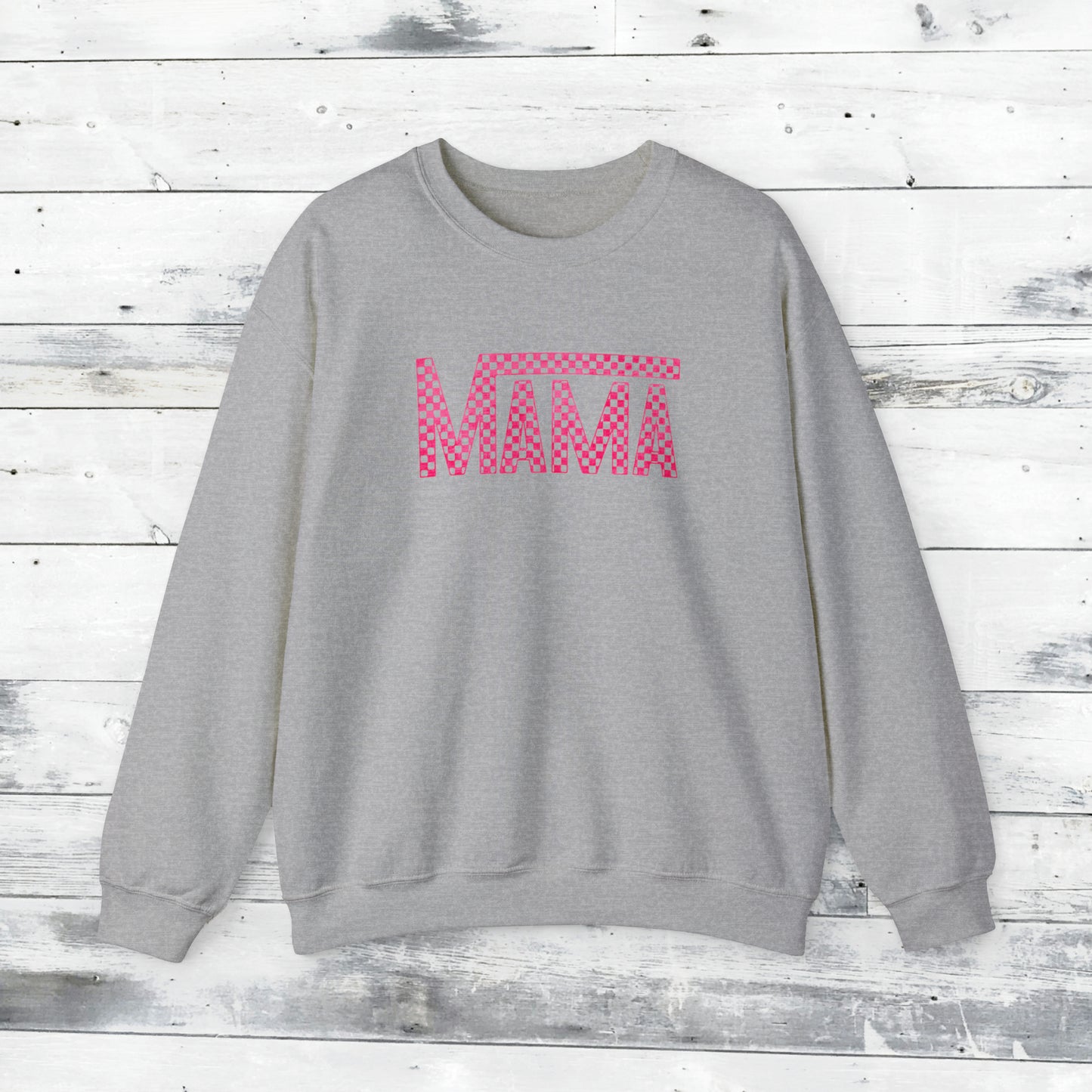 Pink Mama Checkered Sweater