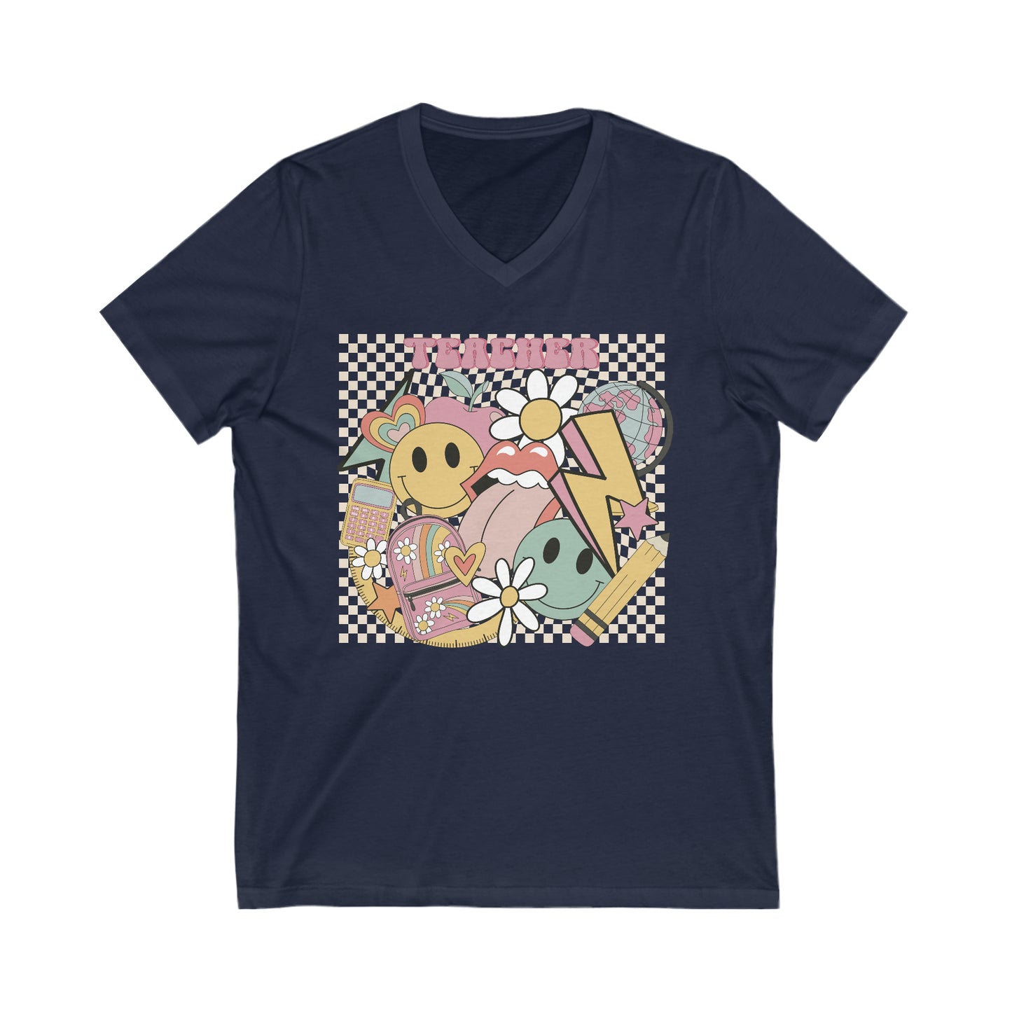 Librarian Unisex V-Neck Tee
