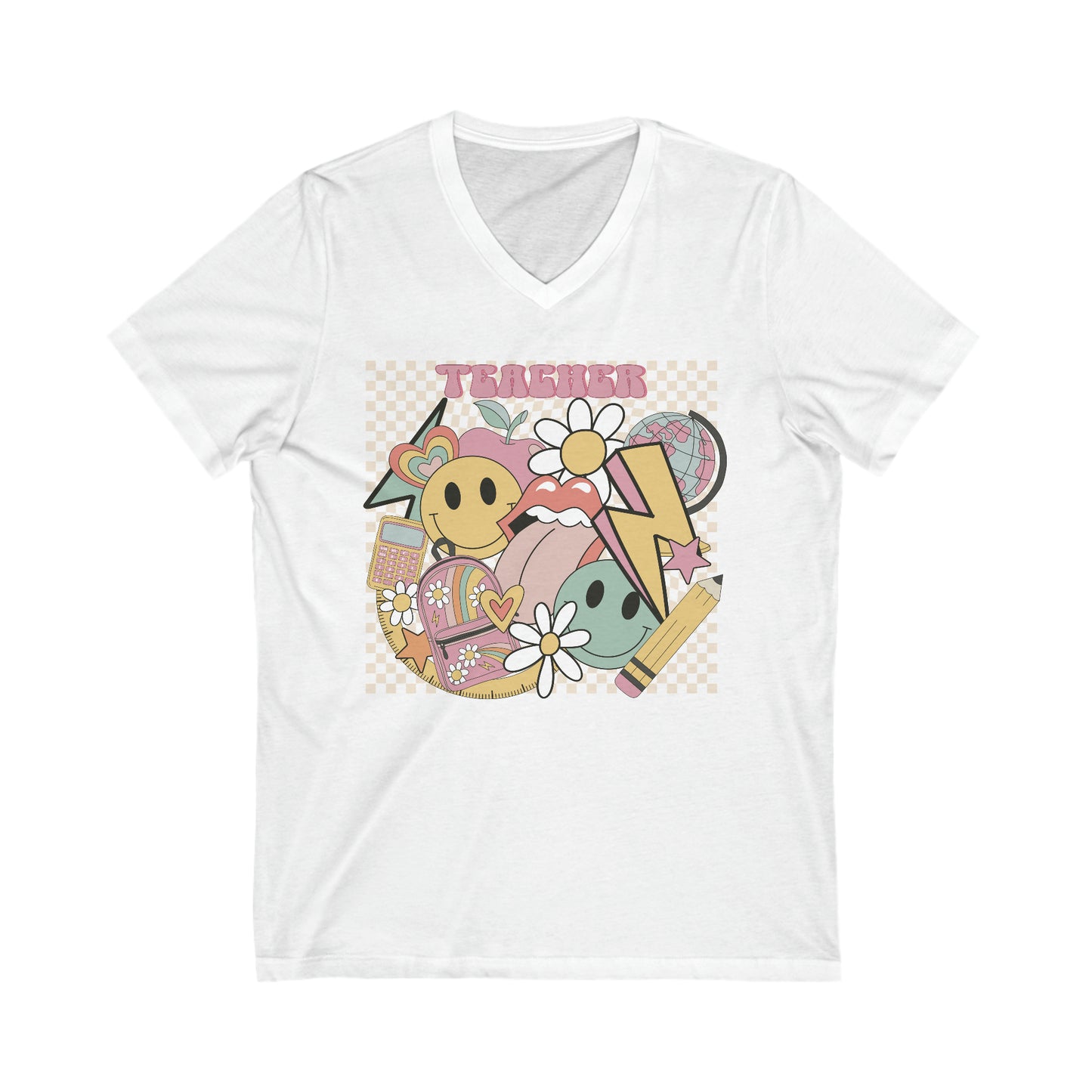 Librarian Unisex V-Neck Tee