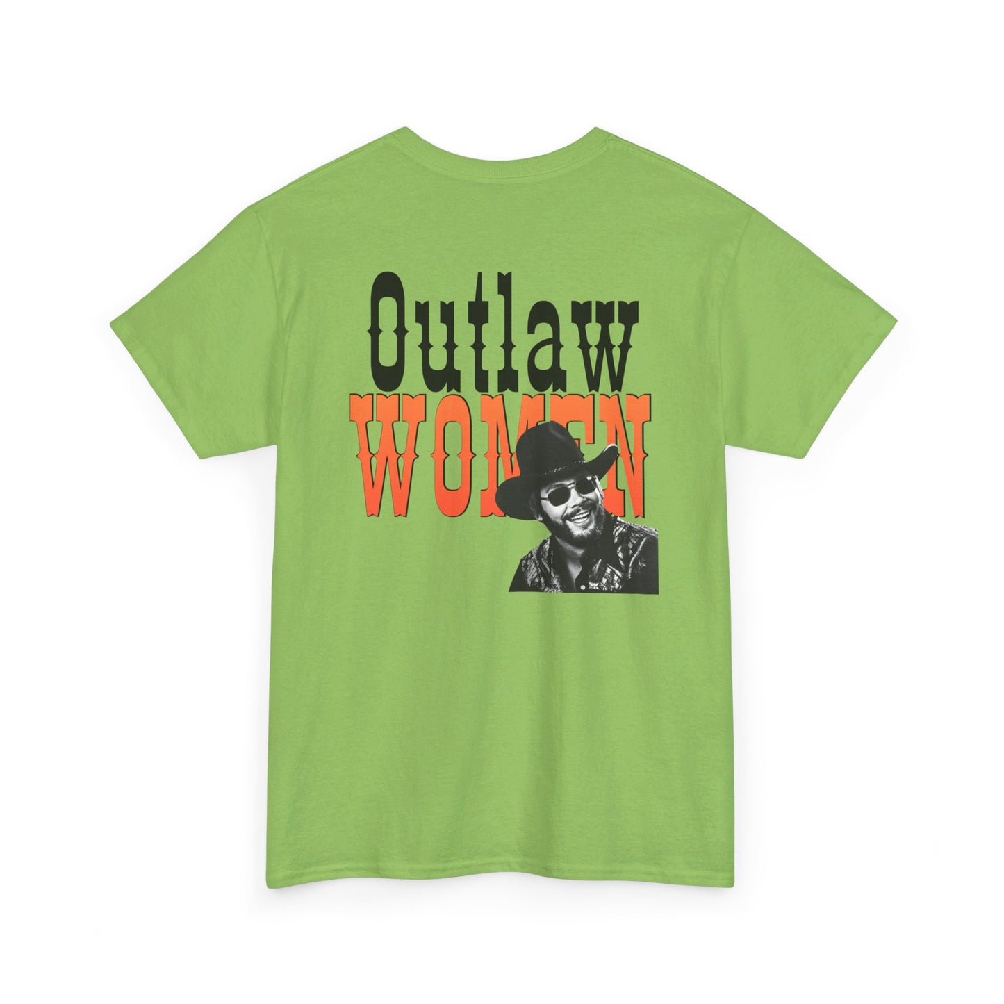 Hank Outlaw Women Unisex Cotton Tee