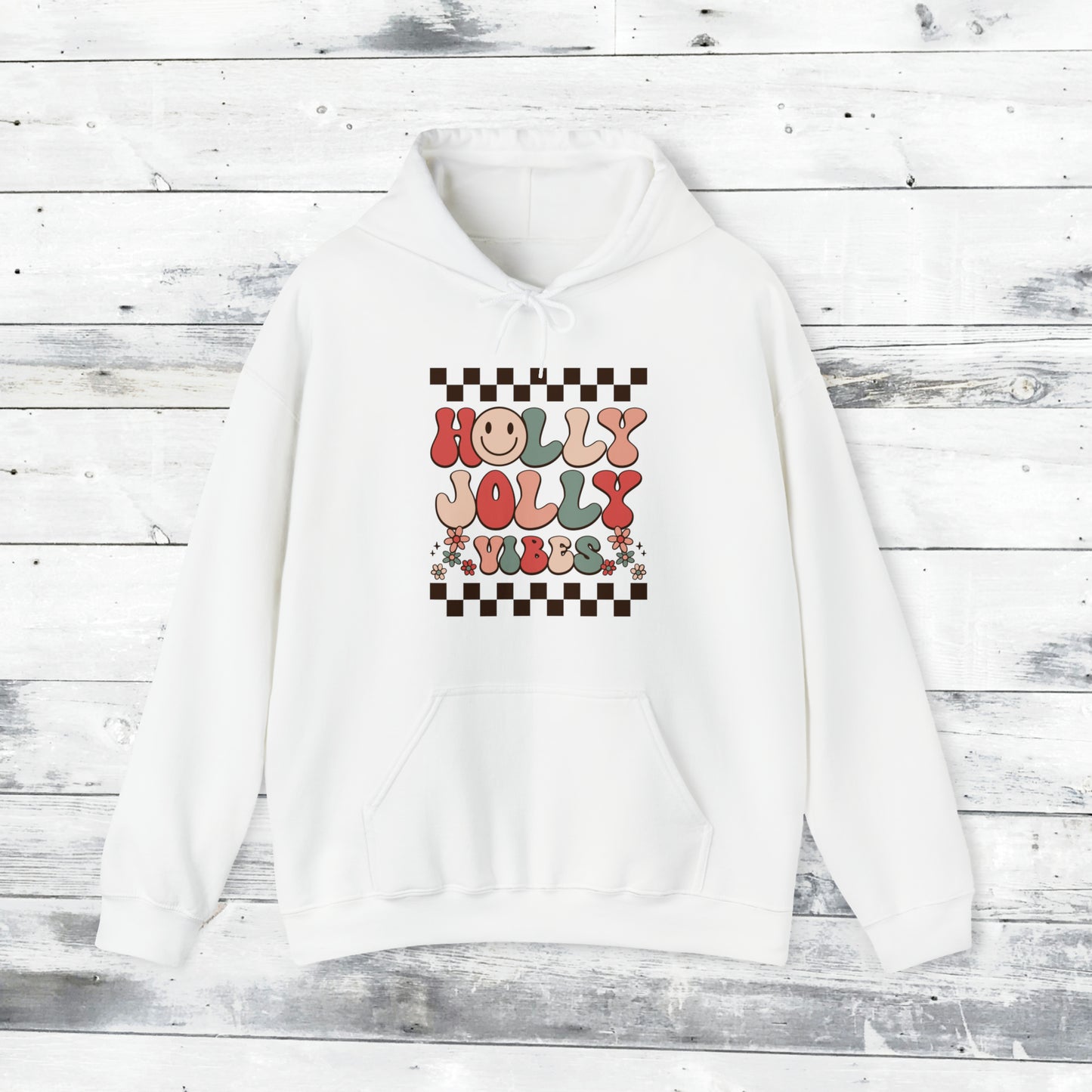 Holly Jolly Vibes Hoodie