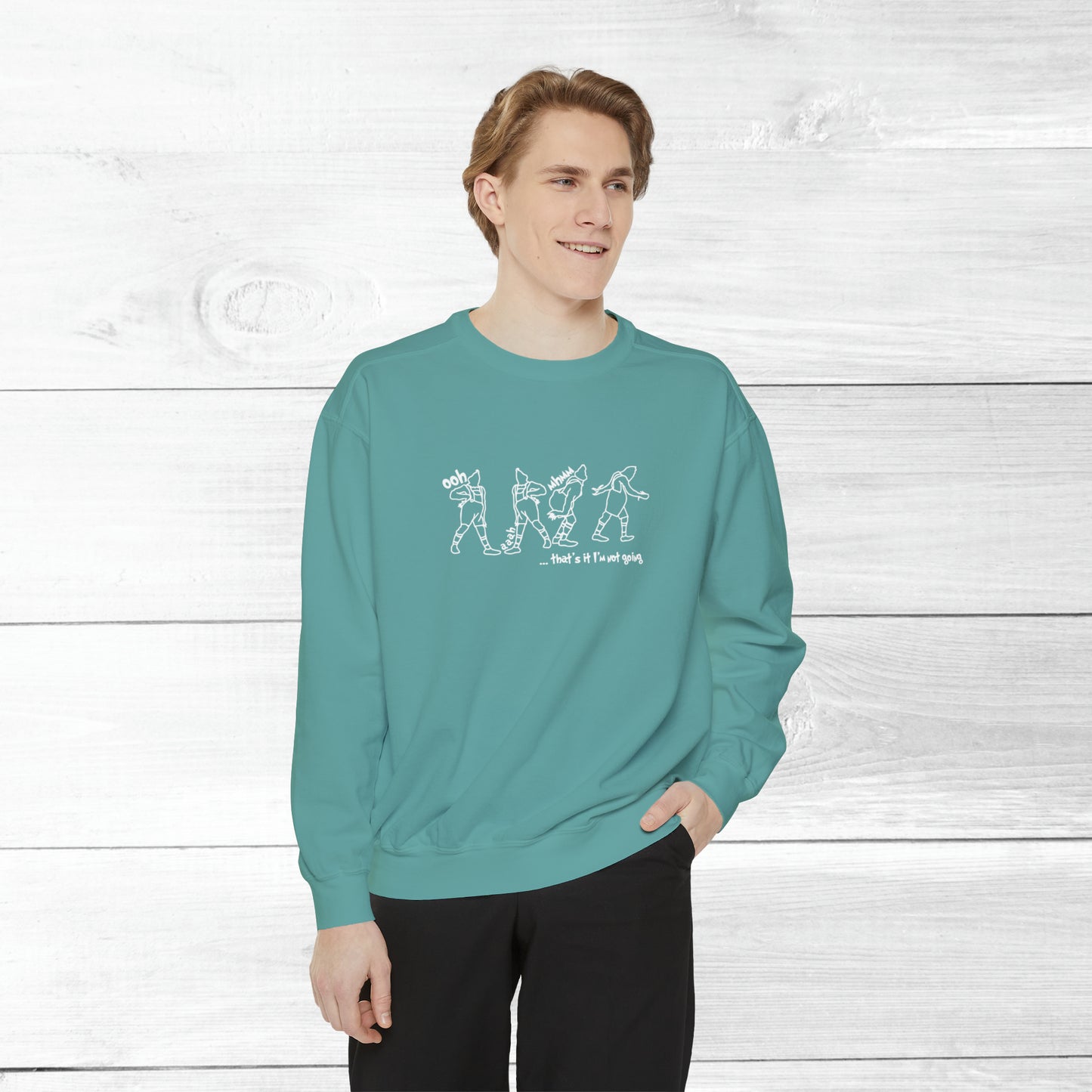 Grinch ... that's it i'm not gong Comfort Colors