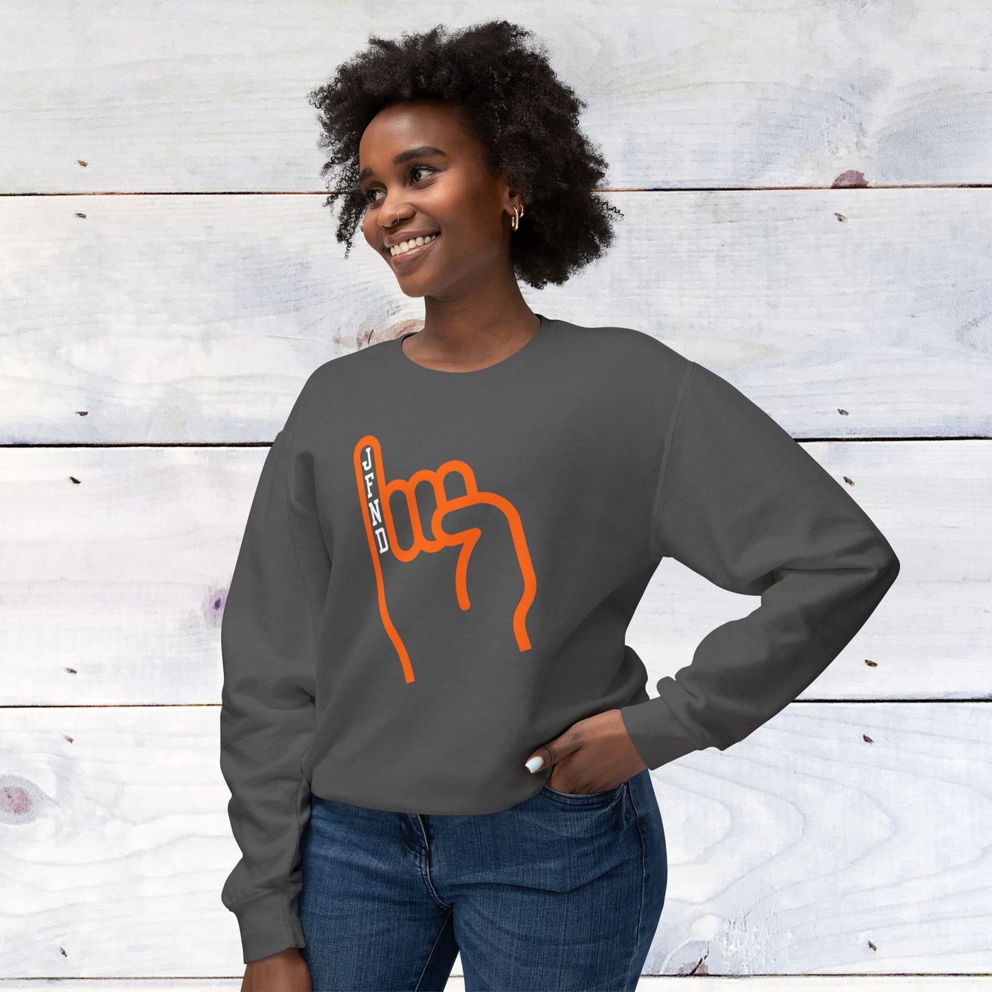 Stinger Up - JFND Sleeve Comfort Colors Sweater